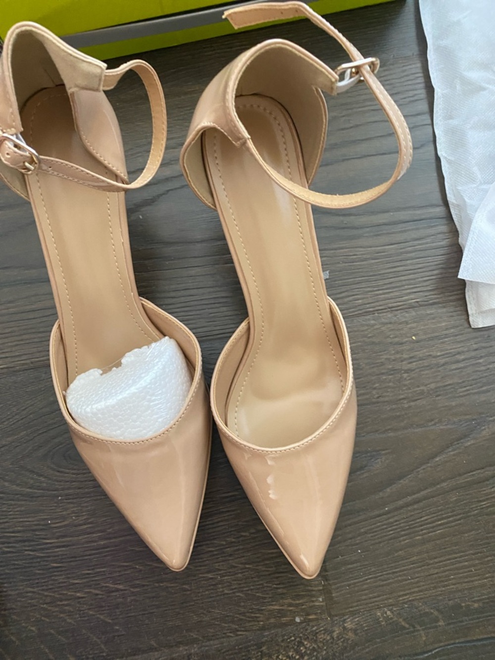 Stiletto Heeled Sandals Pumps Pointed Toe Shoes for Women 9.5 - Picture 2 of 8